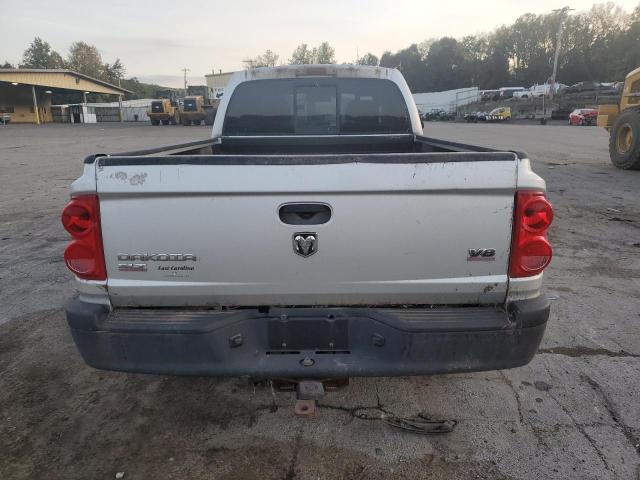 1D7HE42N45S176460 - 2005 DODGE DAKOTA SLT SILVER photo 6