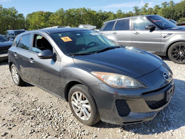 JM1BL1L79D1738149 - 2013 MAZDA 3 I GRAY photo 4