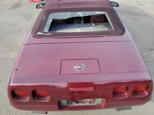 1G1YY33P7P5119756 - 1993 CHEVROLET CORVETTE BURGUNDY photo 10