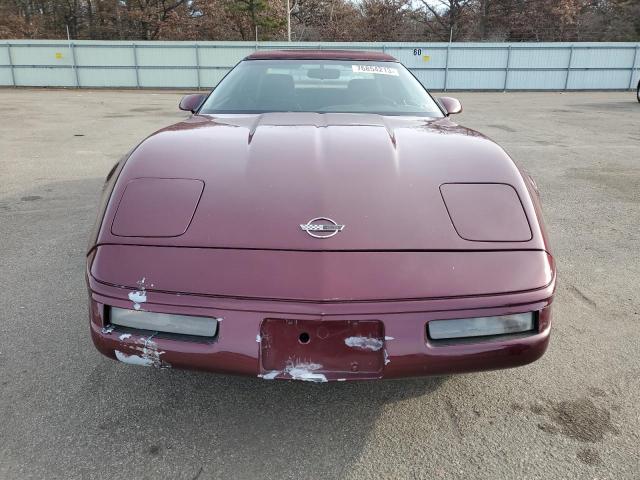 1G1YY33P7P5119756 - 1993 CHEVROLET CORVETTE BURGUNDY photo 5