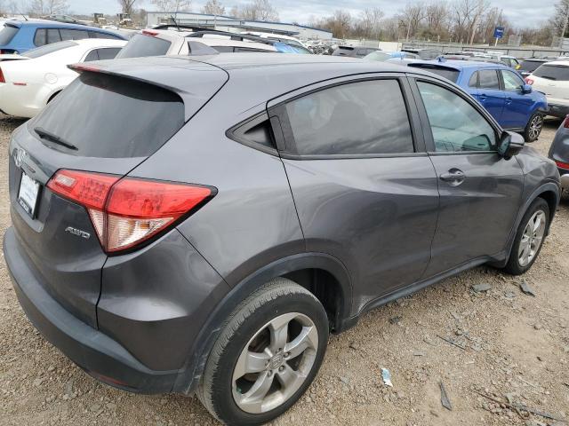 3CZRU6H54GM714102 - 2016 HONDA HR-V EX GRAY photo 3