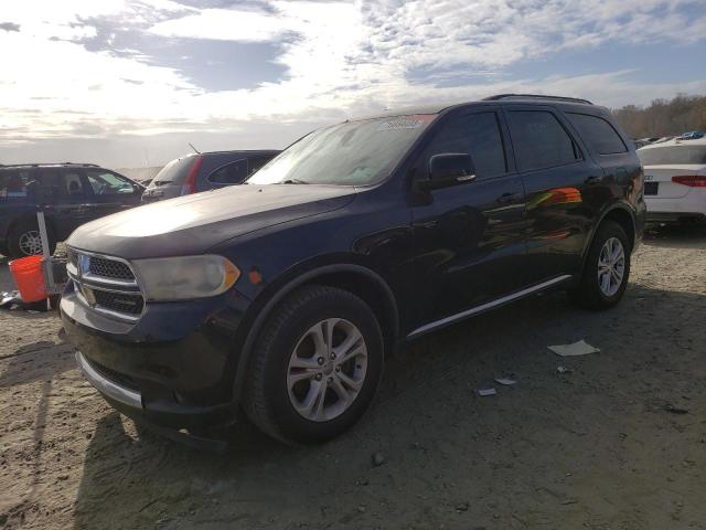 1D4RD4GG4BC653151 - 2011 DODGE DURANGO CREW BLACK photo 1