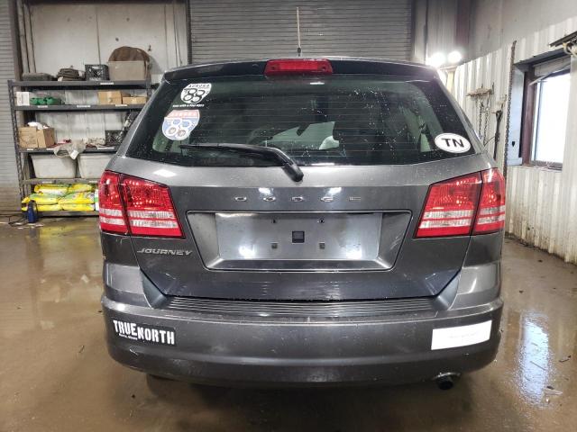 3C4PDCAB3ET160257 - 2014 DODGE JOURNEY SE GRAY photo 6