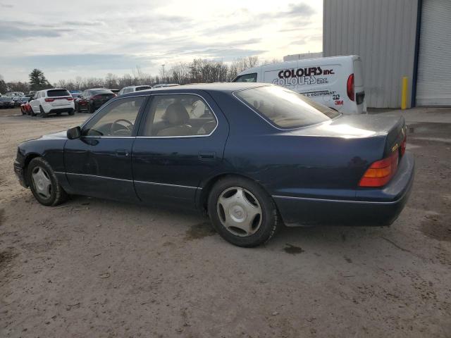 JT8BH28F0Y0178748 - 2000 LEXUS LS 400 BLUE photo 2