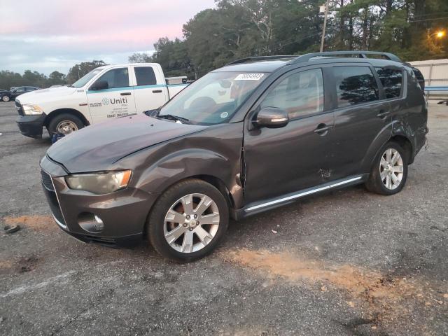 JA4AS3AW9CU003280 - 2012 MITSUBISHI OUTLANDER SE GRAY photo 1