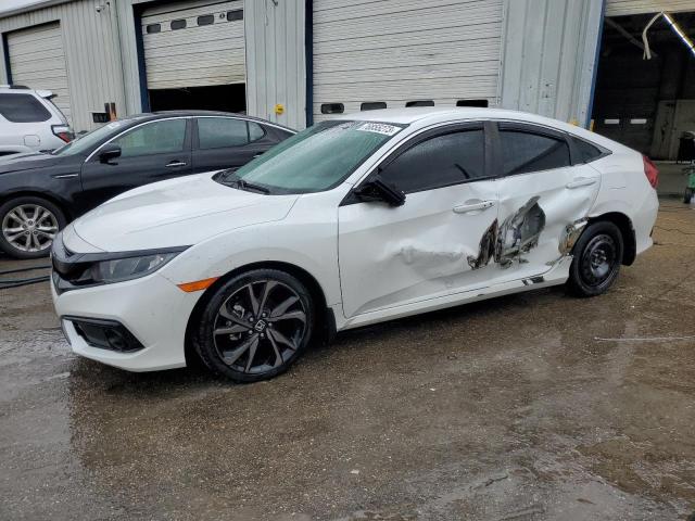 2HGFC2F88LH557380 - 2020 HONDA CIVIC SPORT WHITE photo 1