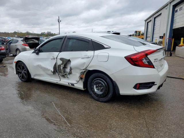 2HGFC2F88LH557380 - 2020 HONDA CIVIC SPORT WHITE photo 2
