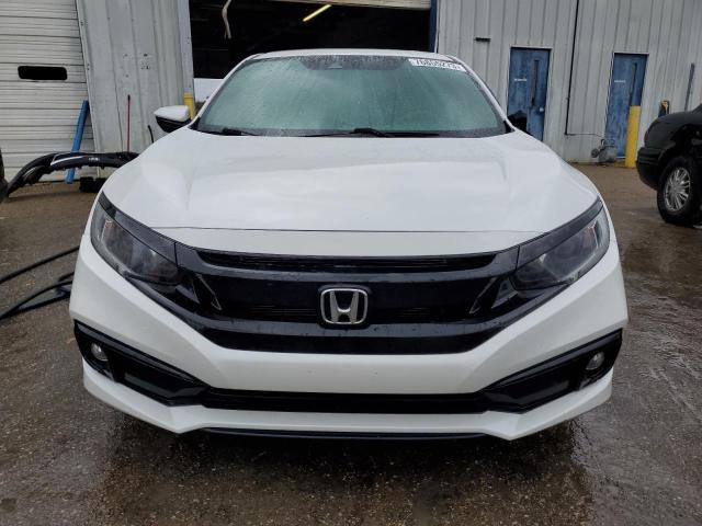 2HGFC2F88LH557380 - 2020 HONDA CIVIC SPORT WHITE photo 5