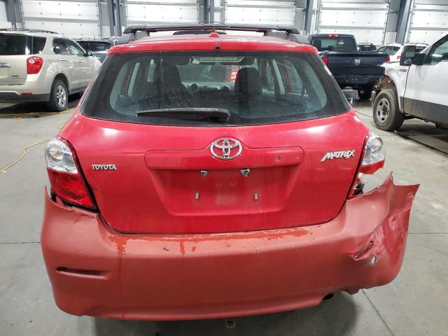 2T1KU40E49C102601 - 2009 TOYOTA COROLLA MA RED photo 6