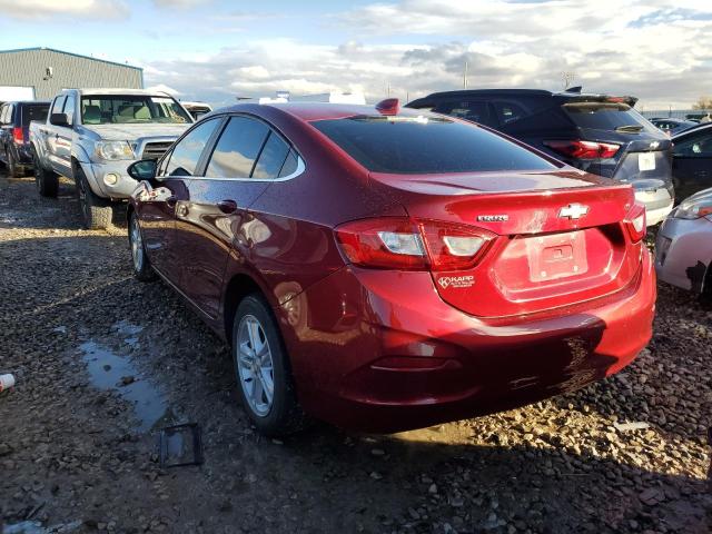 1G1BE5SM4J7168541 - 2018 CHEVROLET CRUZE LT MAROON photo 2