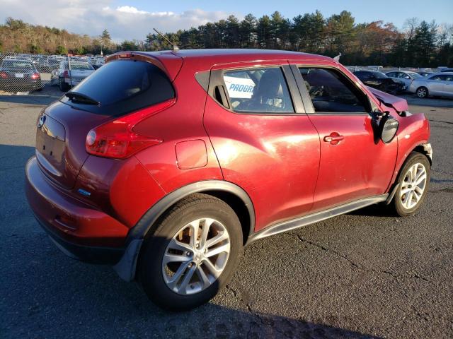 JN8AF5MR5CT115404 - 2012 NISSAN JUKE S RED photo 3