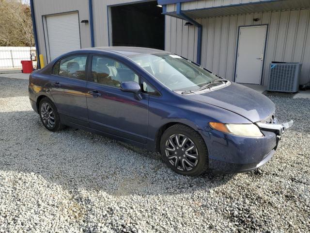 1HGFA16517L098420 - 2007 HONDA CIVIC LX BLUE photo 4