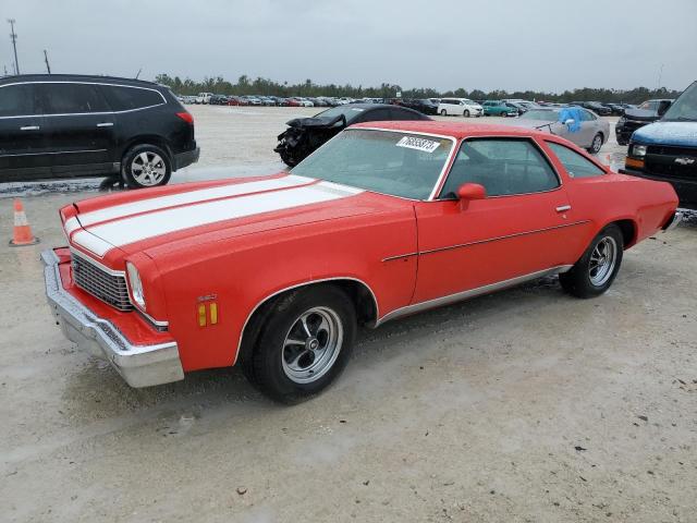 1D37H3B599566 - 1973 CHEVROLET CHEVELLE RED photo 1