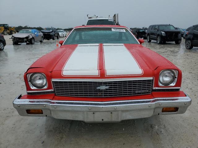 1D37H3B599566 - 1973 CHEVROLET CHEVELLE RED photo 5