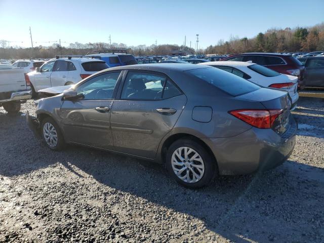 2T1BURHE3HC858369 - 2017 TOYOTA COROLLA L GRAY photo 2