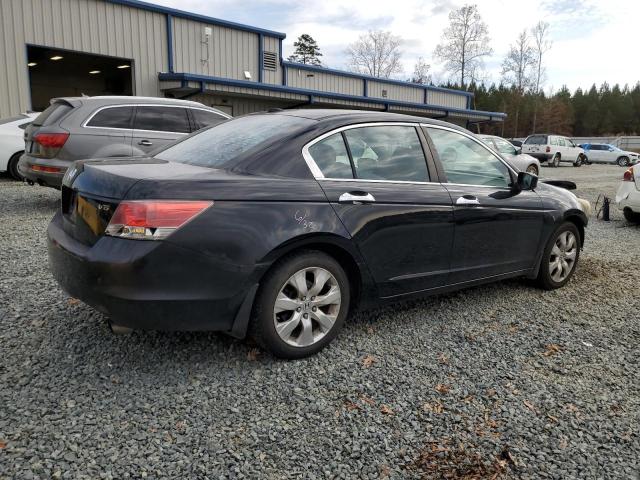 1HGCP36899A048449 - 2009 HONDA ACCORD EXL BLACK photo 3