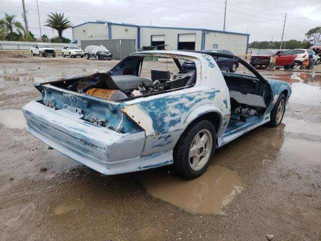 1G1FP23E5ML167573 - 1991 CHEVROLET CAMARO RS TEAL photo 3