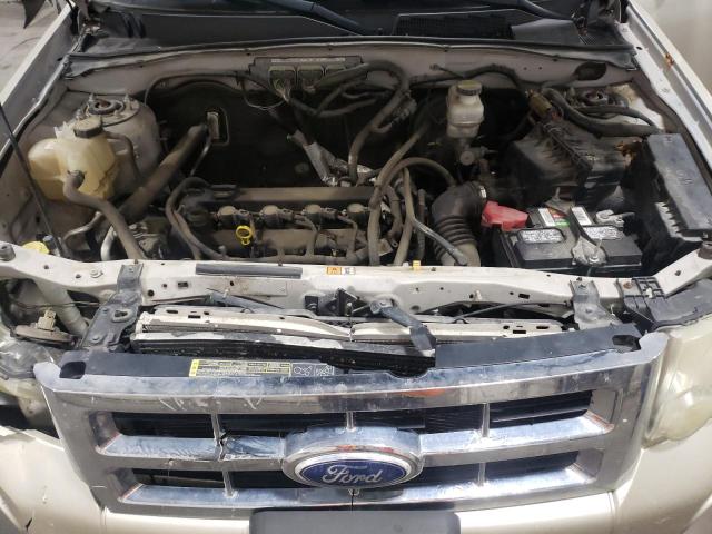 1FMCU9C72AKD48589 - 2010 FORD ESCAPE XLS TAN photo 11