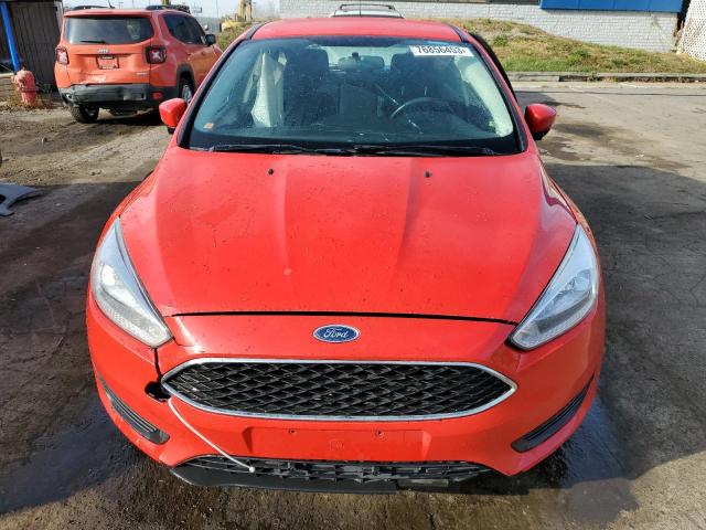 1FADP3K20GL265805 - 2016 FORD FOCUS SE RED photo 5