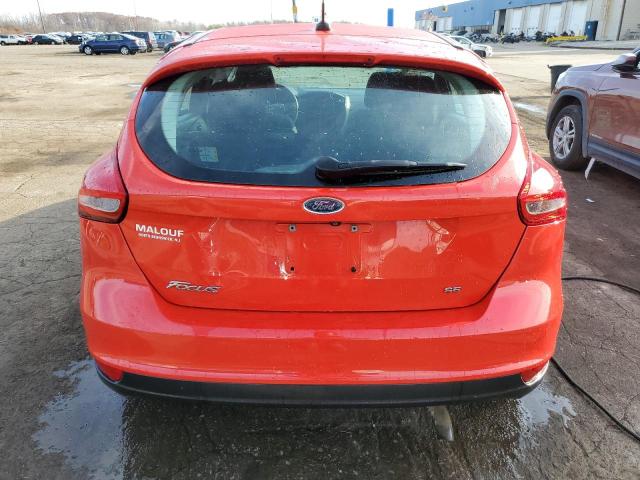 1FADP3K20GL265805 - 2016 FORD FOCUS SE RED photo 6