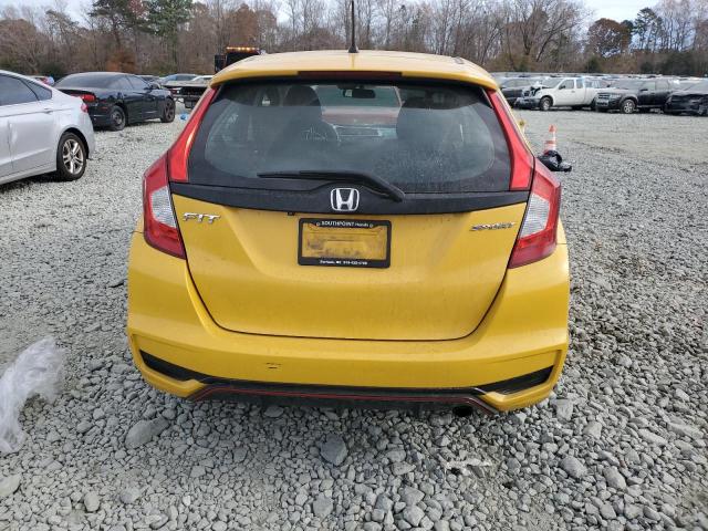 3HGGK5H68JM728972 - 2018 HONDA FIT SPORT YELLOW photo 6