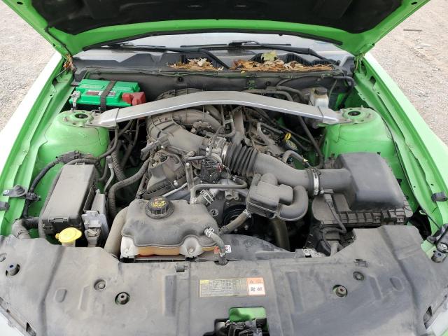 1ZVBP8AM0E5316008 - 2014 FORD MUSTANG GREEN photo 11