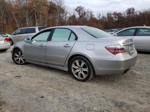 JH4KB2F68AC002703 - 2010 ACURA RL SILVER photo 2