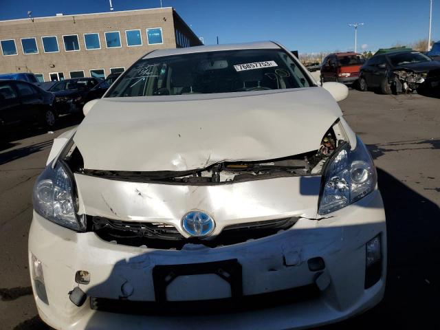 JTDKN3DU4A0143897 - 2010 TOYOTA PRIUS WHITE photo 5