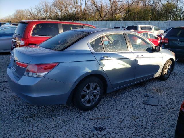 1HGCP2F42CA096891 - 2012 HONDA ACCORD LXP BLUE photo 3