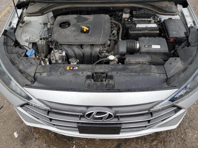 5NPD74LF3KH439199 - 2019 HYUNDAI ELANTRA SE SILVER photo 11