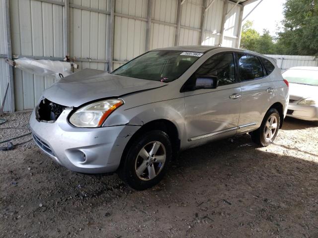 JN8AS5MT8CW607365 - 2012 NISSAN ROGUE S SILVER photo 1