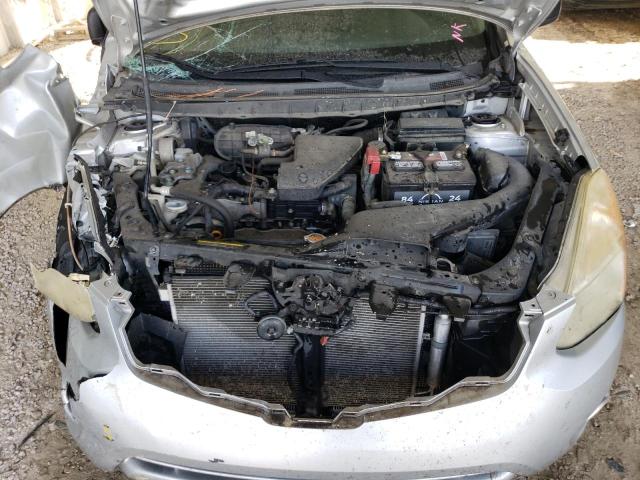 JN8AS5MT8CW607365 - 2012 NISSAN ROGUE S SILVER photo 11