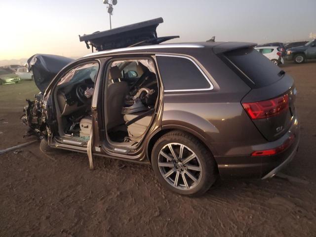 WA1VAAF79JD031927 - 2018 AUDI Q7 PRESTIGE BROWN photo 2