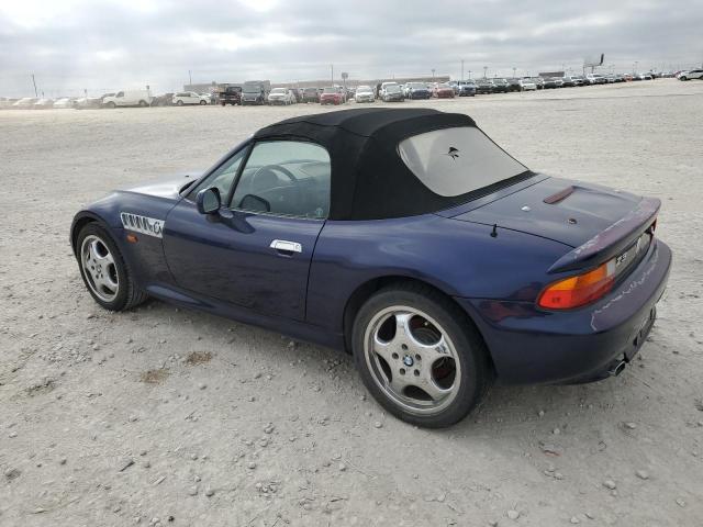 4USCH7335WLE09670 - 1998 BMW Z3 1.9 BLUE photo 2