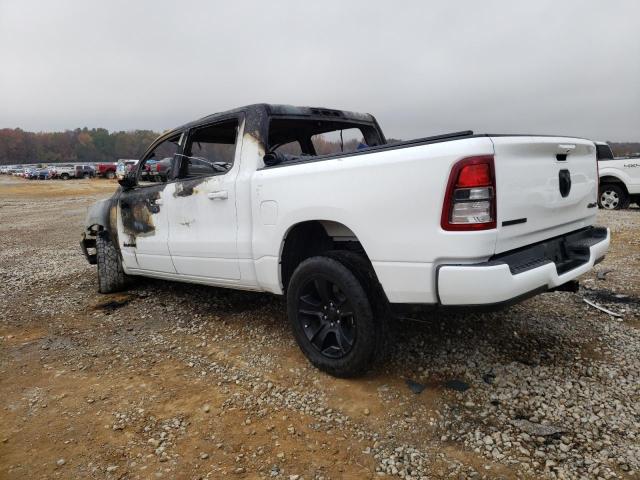 1C6RRFFG2NN259613 - 2022 RAM 1500 BIG HORN/LONE STAR WHITE photo 2