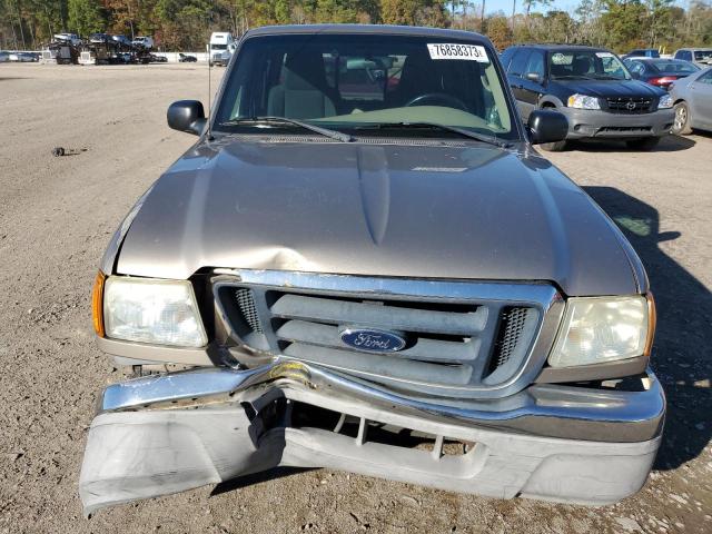 1FTYR44U55PA39601 - 2005 FORD RANGER SUPER CAB SILVER photo 5