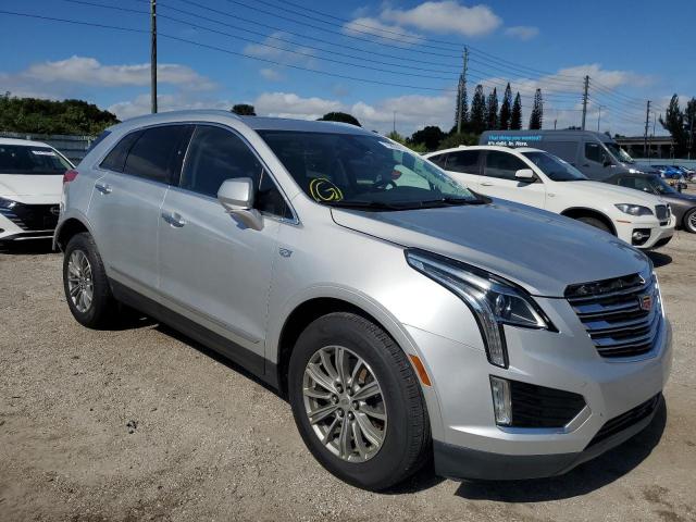 1GYKNCRS6JZ191589 - 2018 CADILLAC XT5 LUXURY SILVER photo 4