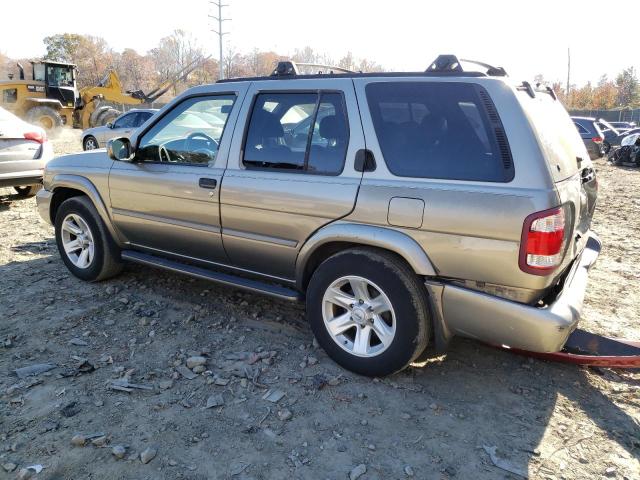 JN8DR09X43W712279 - 2003 NISSAN PATHFINDER LE GRAY photo 2