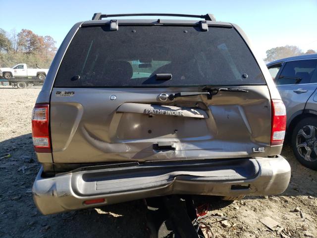 JN8DR09X43W712279 - 2003 NISSAN PATHFINDER LE GRAY photo 6