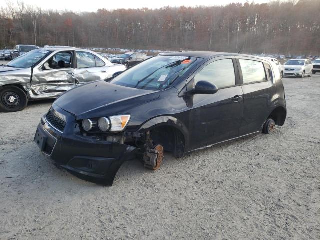 1G1JB6SH7C4133686 - 2012 CHEVROLET SONIC LS 黑色 照片 1