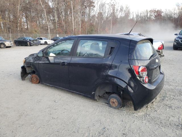 1G1JB6SH7C4133686 - 2012 CHEVROLET SONIC LS 黑色 照片 2