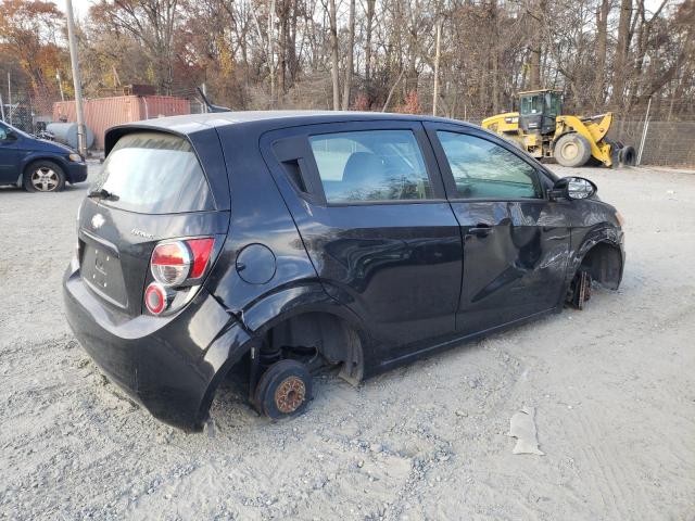 1G1JB6SH7C4133686 - 2012 CHEVROLET SONIC LS 黑色 照片 3