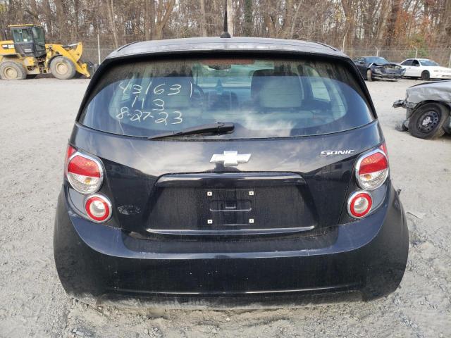 1G1JB6SH7C4133686 - 2012 CHEVROLET SONIC LS 黑色 照片 6
