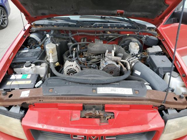 1GTCS19W6Y8235522 - 2000 GMC SONOMA RED photo 11