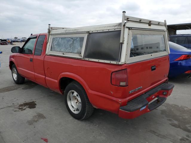 1GTCS19W6Y8235522 - 2000 GMC SONOMA RED photo 2