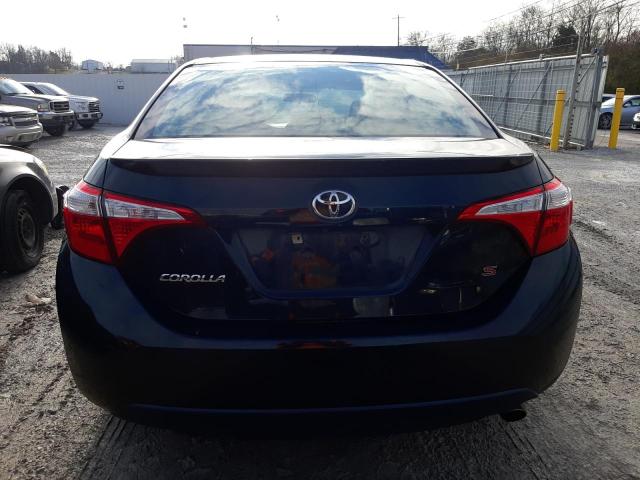 2T1BURHE4EC139269 - 2014 TOYOTA COROLLA L BLACK photo 6