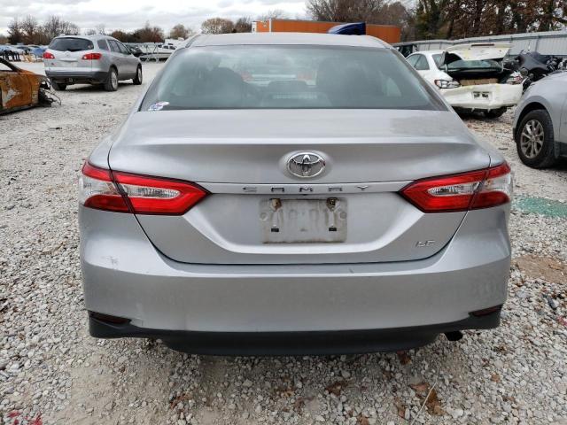 4T1B11HKXJU096646 - 2018 TOYOTA CAMRY L SILVER photo 6