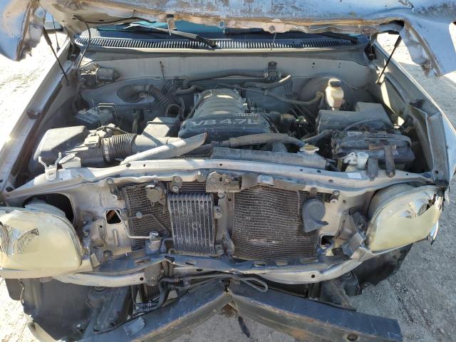 5TBRT34164S451576 - 2004 TOYOTA TUNDRA ACCESS CAB SR5 SILVER photo 11