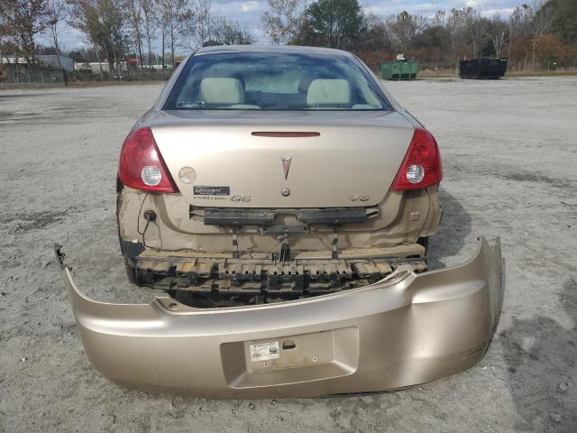 1G2ZG558364188937 - 2006 PONTIAC G6 SE1 GOLD photo 6