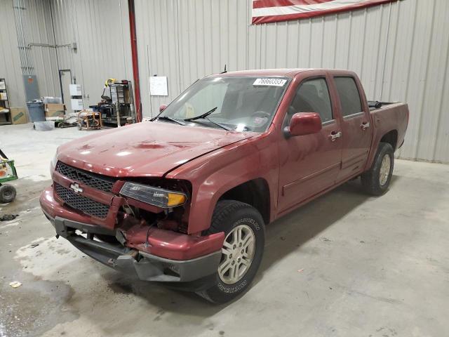 1GCHTCFE5B8133923 - 2011 CHEVROLET COLORADO LT BURGUNDY photo 1